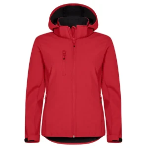 Clique Classic Softshell jas met Capuchon Dames