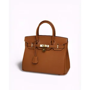 Dameshandtas – Echt leer – Luxe ontwerp – Gouden accenten