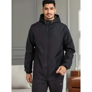Windjack voor heren - Waterdicht - Met capuchon - Lichtgewicht ontwerp