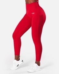ICIW Naadloze sportlegging – Dames – Rood
