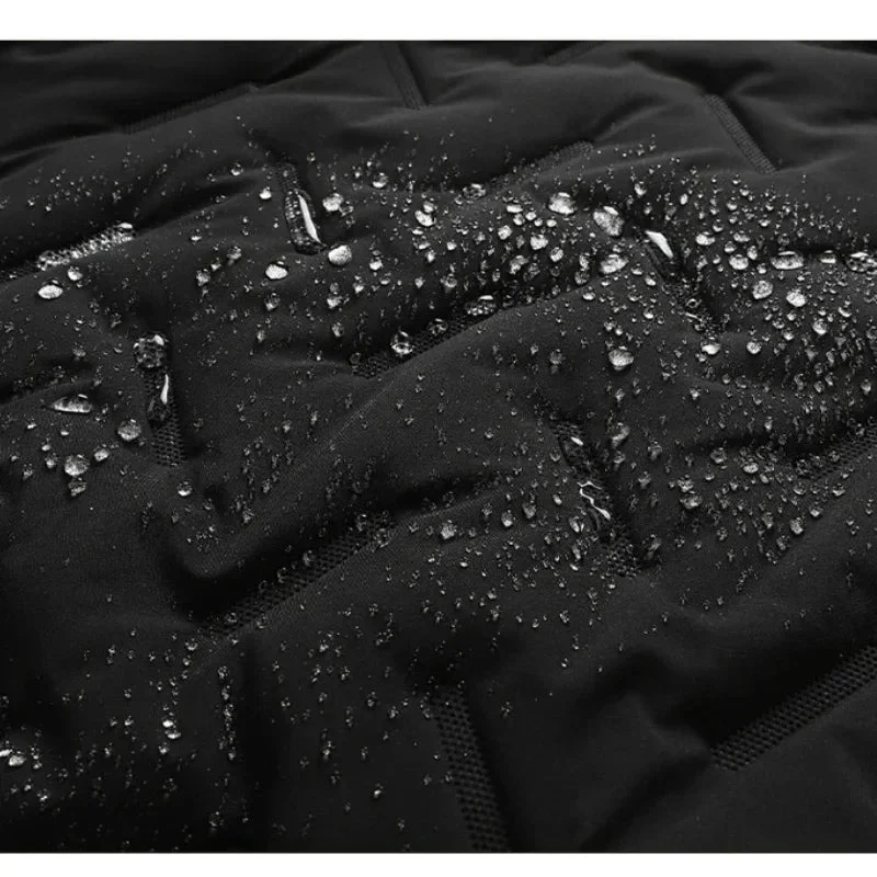 Ski-jas voor heren – Klassieke stijl – Veelzijdig gebruik – Bescherming in de winter - Afbeelding 6