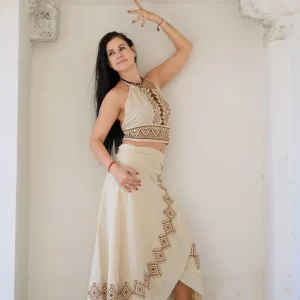 Mystic Mesa Omslagrok Off White