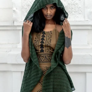 Gaia Boho vest Groen