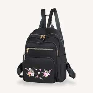 Damesrugzak – Gewatteerd ontwerp – Duurzaam nylon – Lichtgewicht en stijlvol