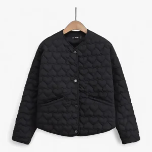 Gequiltete Hart Jas - Veelzijdig Comfort voor Herfst/Winter