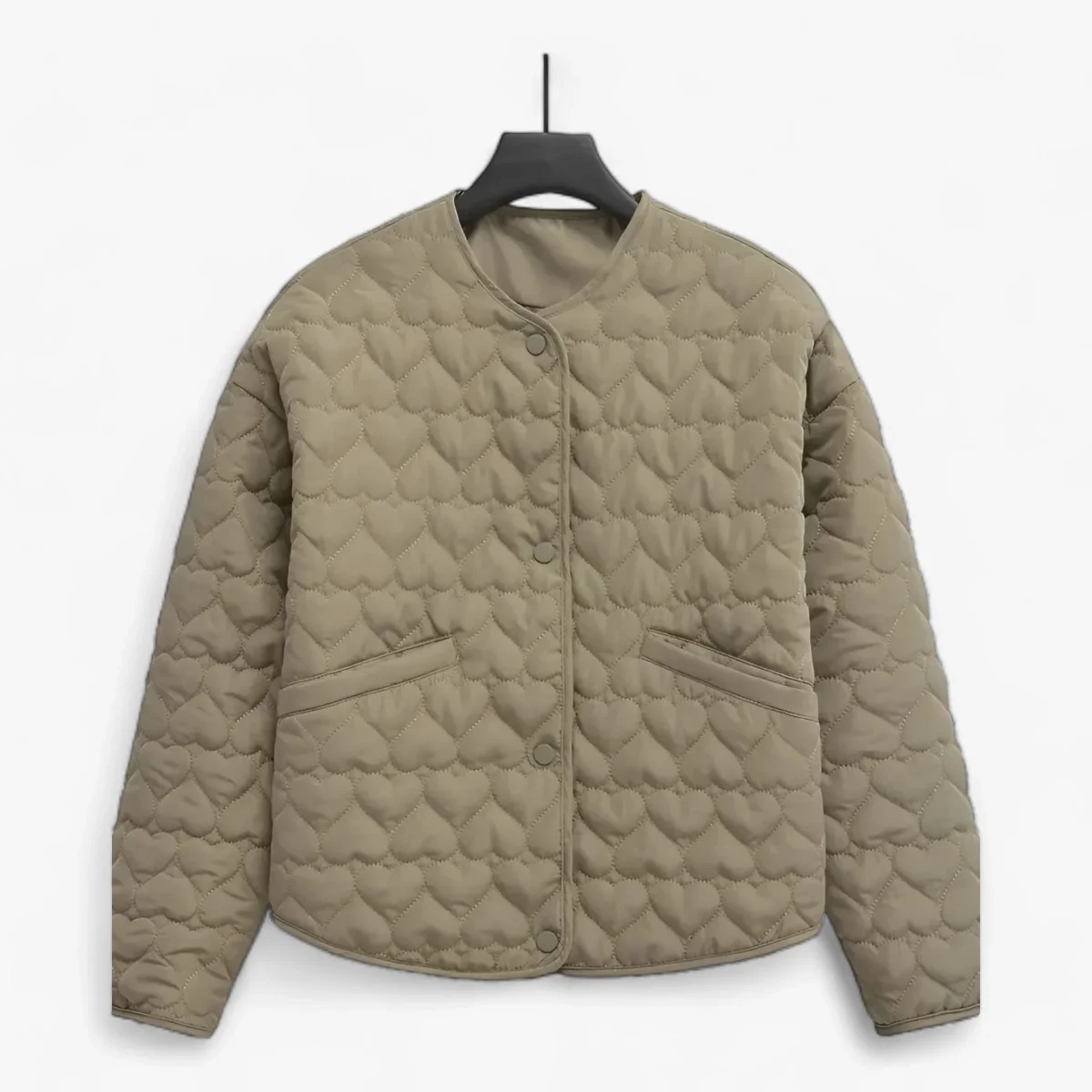 Gequiltete Hart Jas - Veelzijdig Comfort voor Herfst/Winter - Afbeelding 3