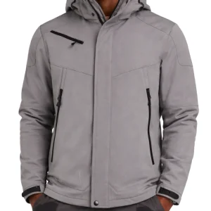 Gevoerde softshell jas Printer Skeleton