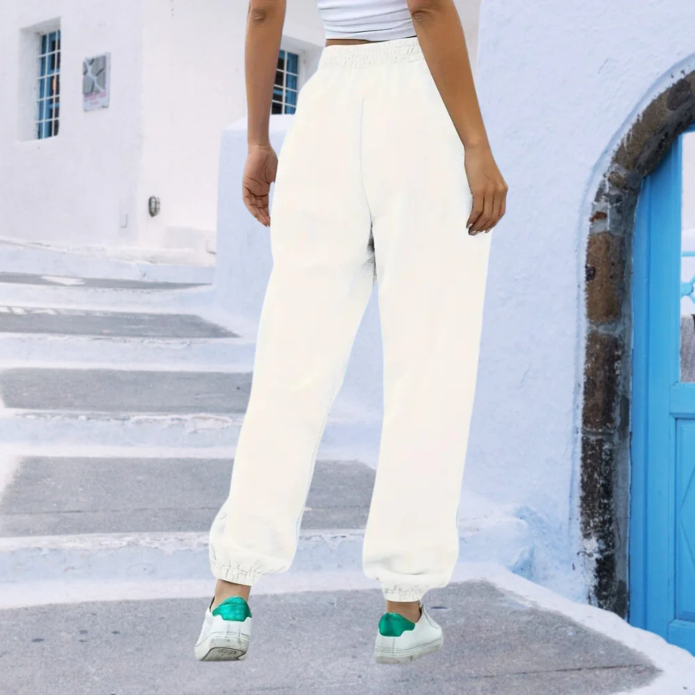 Damesbroek - Wijde pijpen - Ademende stof - Moderne stijl - Afbeelding 8