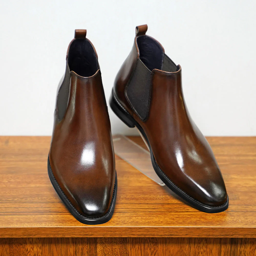 Chelsea boots voor heren – Duurzaam materiaal – Stijlvol ontwerp – Semi-formele look - Afbeelding 5