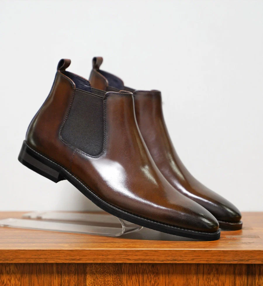 Chelsea boots voor heren – Duurzaam materiaal – Stijlvol ontwerp – Semi-formele look - Afbeelding 6