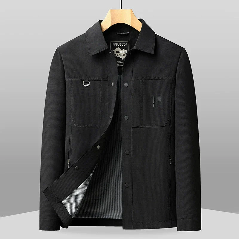 Casual blazer voor heren – Klassieke pasvorm – Reverskraag – Duurzame geweven stof