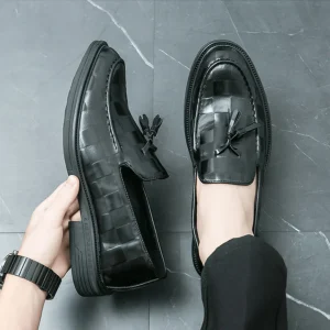 Heren Oxfords - Italiaans Leer - Slip-On Ontwerp - Lichtgewicht Comfort