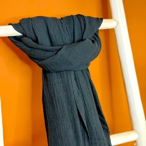 Katoenen Sjaal Zwart