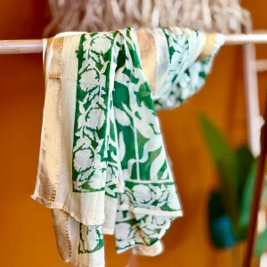 Pushpa Sjaal Blockprint