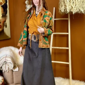 Cosy rib Rok Donker Bruin