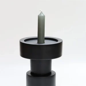 Chasico Kandelaar & Vaas Zwart Metaal – Multifunctioneel