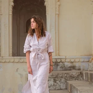 Elora overhemd jurk Streep