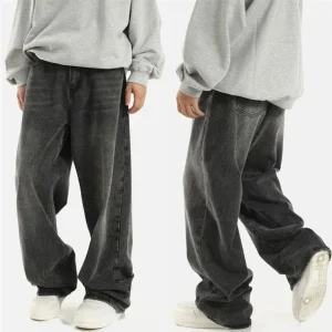 Oversized Zwart Street Jeans