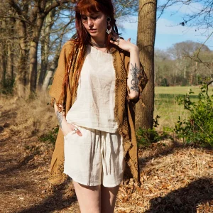 Mira Sol korte Broek Gebroken Wit