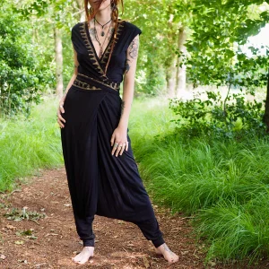 Aluna jumpsuit Zwart