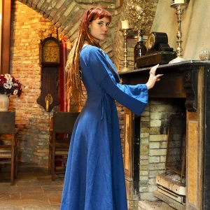 Berkana Jurk Korenblauw