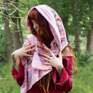 Freya Blockprint Sjaal