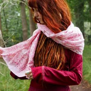 Freya Blockprint Sjaal