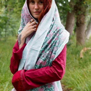Freya Blockprint Sjaal
