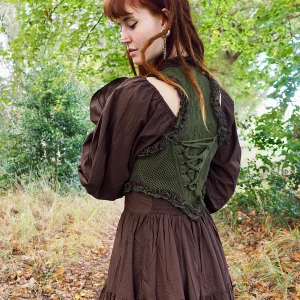 Aradia vest Groen