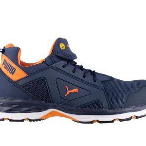Puma werkschoenen Chase Blue/Orange Low 64378 S1PS ESD HRO SR
