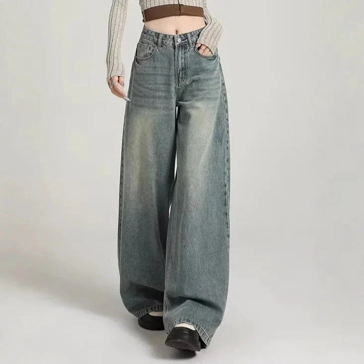 Damesjeans – Baggy fit – Hoge taille – Stijlvol ontwerp - Afbeelding 3