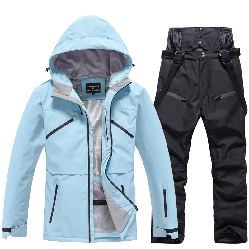 Unisex winterskikleding - Waterafstotend - Winddicht - Flexibele bewegingsvrijheid - Afbeelding 3