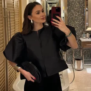 Dames Blouse - Klokmouwen - Relaxte Pasvorm