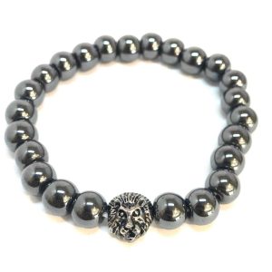 Kralenarmband Leeuwenkop – Unisex in 4 Kleuren