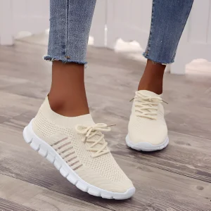Orthopedische sneakers voor dames – Orthopedische ondersteuning – Gedempte zool – Stijlvolle look