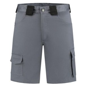 Korte werkbroek Bermuda grijs
