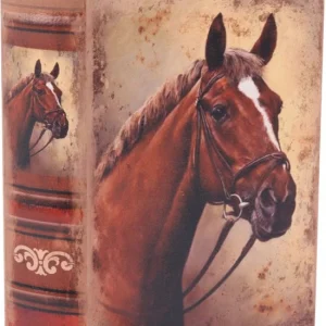 Boekenkluis met Paard – Luxe PU Leer (2 Formaten)