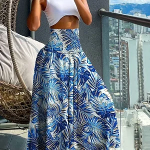 Dames Lange Rok A-Lijn Voor Casual en Formele Gelegenheden, Flatterende Pasvorm en Trendy Stijl