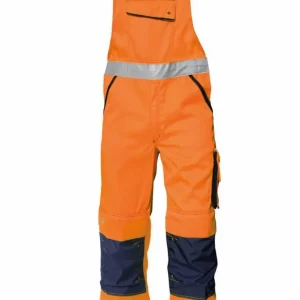 Reflecterende overall Dassy oranje