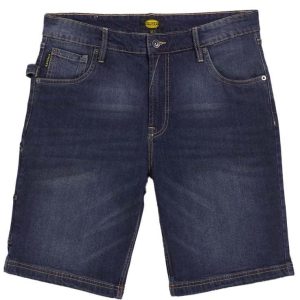 Korte werkbroek denim stretch Diadora