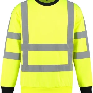 RWS Sweater high-visibility geel