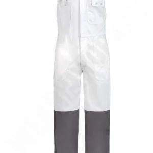 Bodybroek katoen-polyester wit