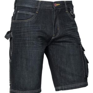 Korte werkbroek Denim Ruben Brams Paris