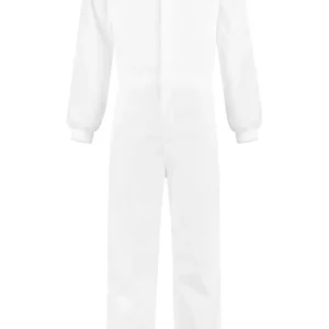 Food overall polyester/katoen met manchetten