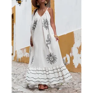 Dames Maxi Jurk - Comfortabel - Elegant - Veelzijdig