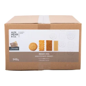 Alex Meijer Koekjes Dessin Mix - Mono verpakt - Doos 150 stuks