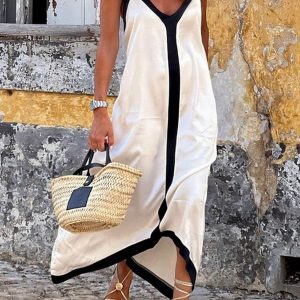 Mouwloze Maxi Jurk Voor Zomer