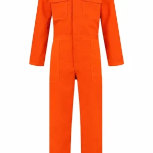 Overall Drukknoop polyester/katoen
