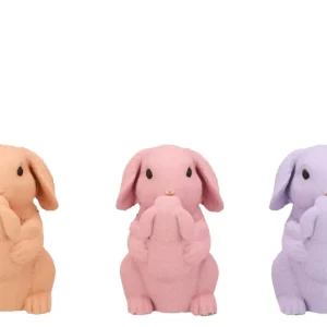 Konijnenbeeld in Pastel – Moeder met Jong