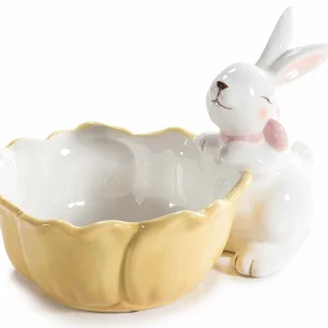 Keramiek Konijn Schaal – Paas Schaal met Konijn